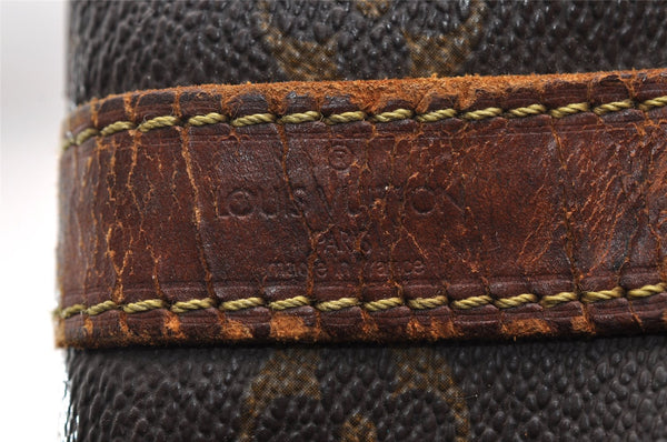 Authentic Louis Vuitton Monogram Petit Noe M42226 Shoulder Drawstring Bag 1632I