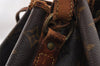 Authentic Louis Vuitton Monogram Petit Noe M42226 Shoulder Drawstring Bag 1632I