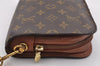 Authentic Louis Vuitton Monogram Orsay Clutch Hand Bag Purse M51790 LV 1633I
