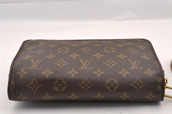 Authentic Louis Vuitton Monogram Orsay Clutch Hand Bag Purse M51790 LV 1633I