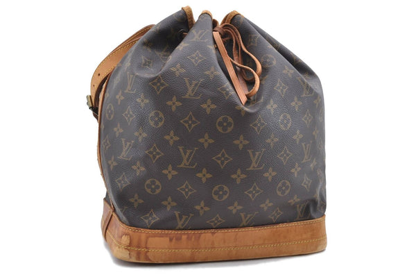 Authentic LOUIS VUITTON Monogram Noe Shoulder Bag M42224 LV 1634C