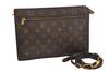 Authentic Louis Vuitton Monogram Enghien Shoulder Cross Bag M51205 LV 1634I