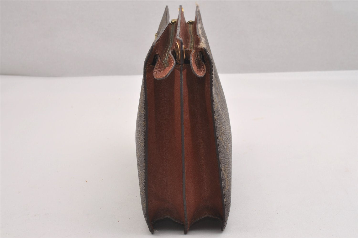 Authentic Louis Vuitton Monogram Enghien Shoulder Cross Bag M51205 LV 1634I