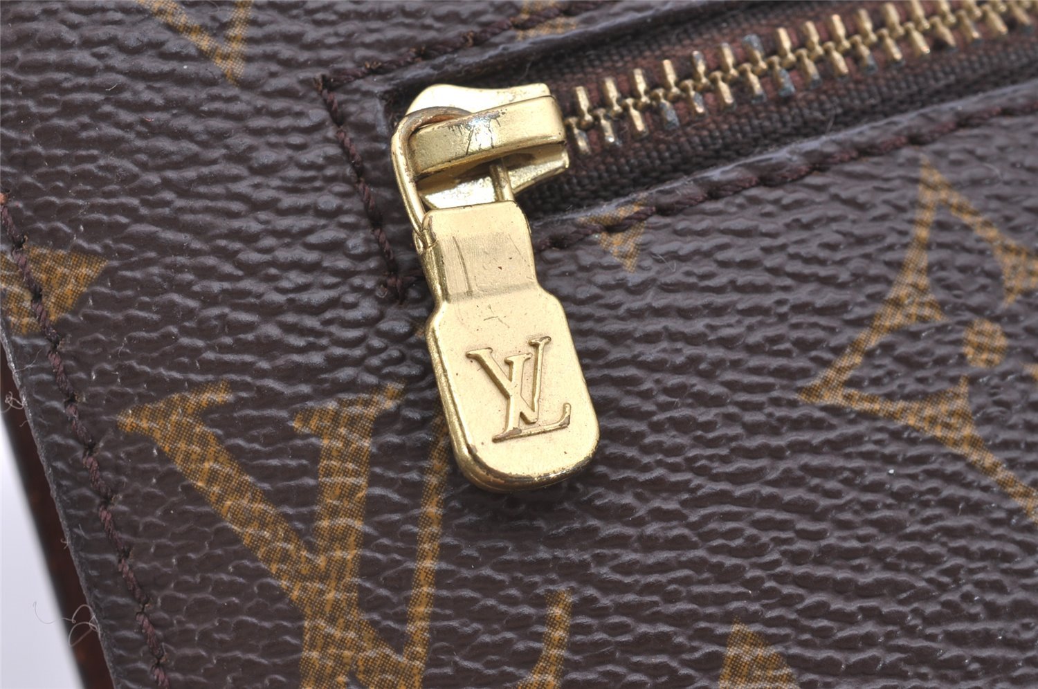 Authentic Louis Vuitton Monogram Enghien Shoulder Cross Bag M51205 LV 1634I