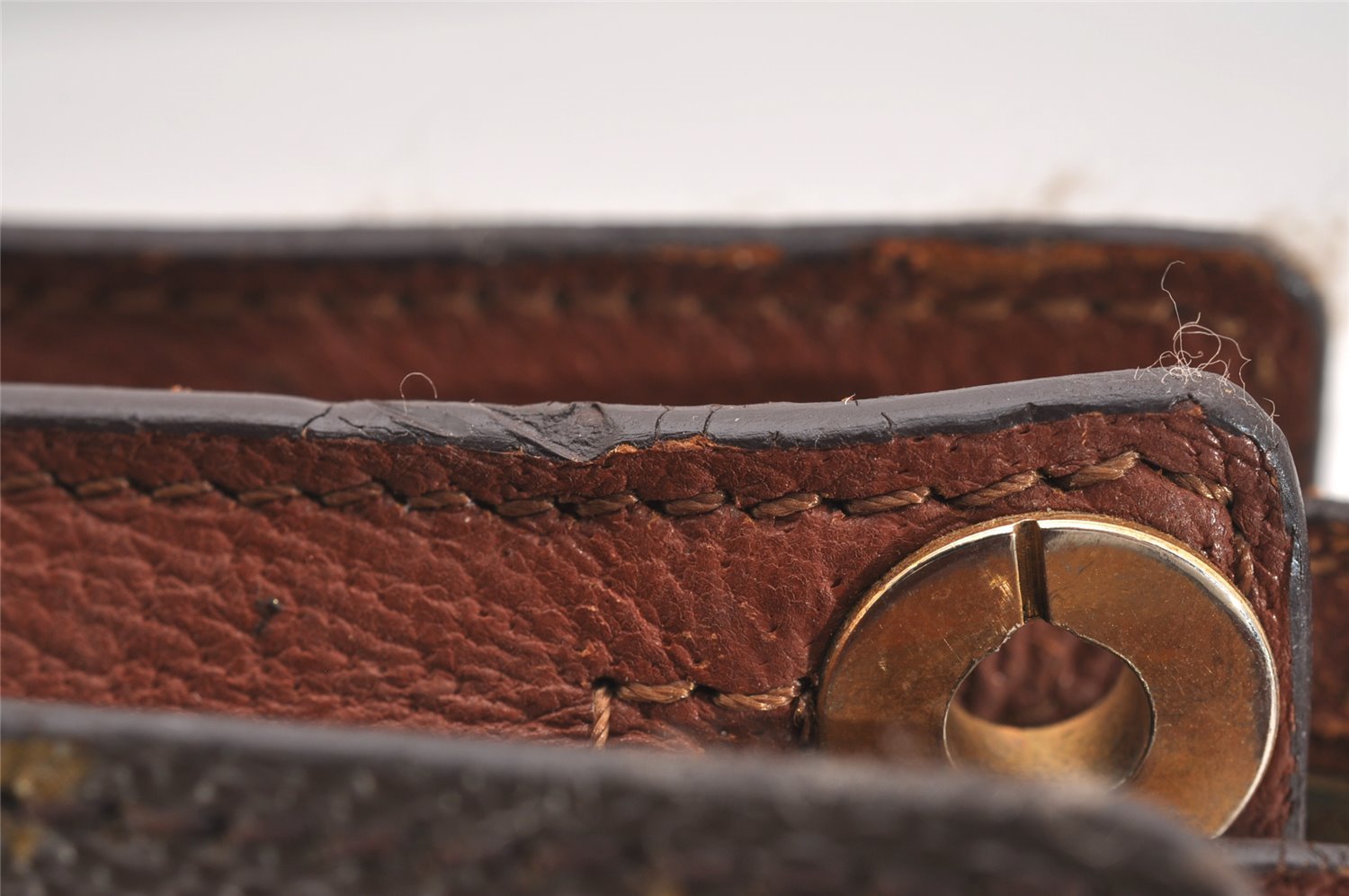 Authentic Louis Vuitton Monogram Enghien Shoulder Cross Bag M51205 LV 1634I