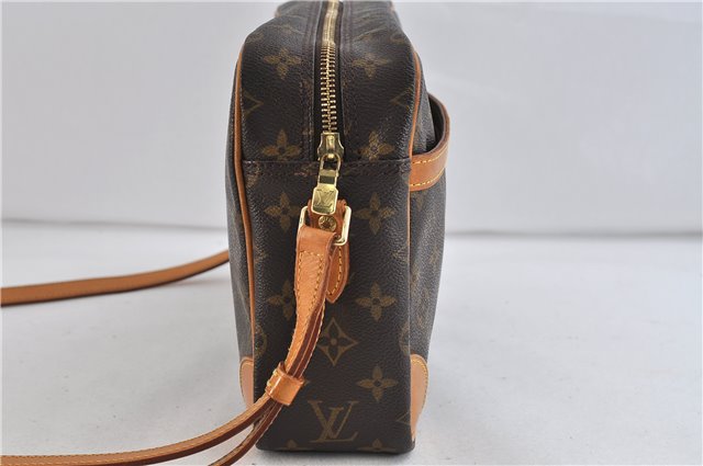 Auth Louis Vuitton Monogram Trocadero 30 Shoulder Cross Body Bag M51272 LV 1635D