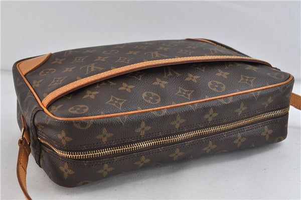 Auth Louis Vuitton Monogram Trocadero 30 Shoulder Cross Body Bag M51272 LV 1635D