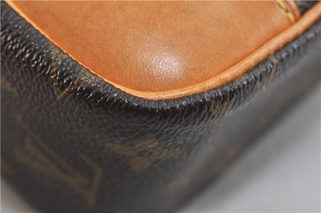 Auth Louis Vuitton Monogram Trocadero 30 Shoulder Cross Body Bag M51272 LV 1635D