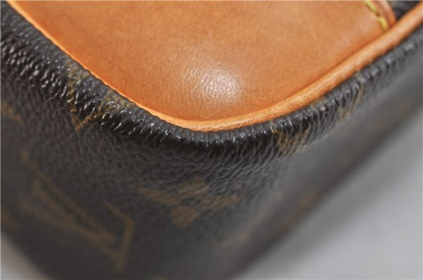 Auth Louis Vuitton Monogram Trocadero 30 Shoulder Cross Body Bag M51272 LV 1635D