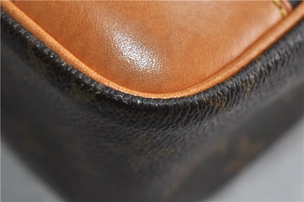Auth Louis Vuitton Monogram Trocadero 30 Shoulder Cross Body Bag M51272 LV 1635D