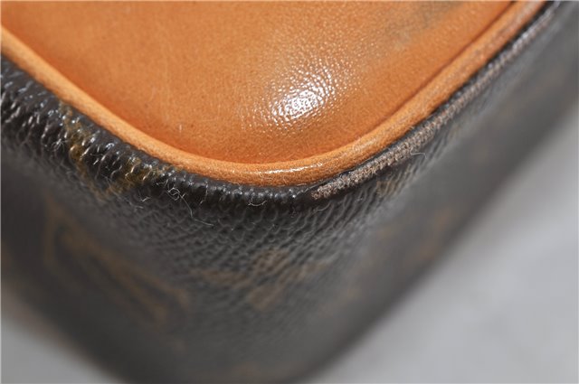 Auth Louis Vuitton Monogram Trocadero 30 Shoulder Cross Body Bag M51272 LV 1635D