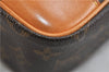 Auth Louis Vuitton Monogram Trocadero 30 Shoulder Cross Body Bag M51272 LV 1635D