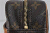 Auth Louis Vuitton Monogram Trocadero 30 Shoulder Cross Body Bag M51272 LV 1635D