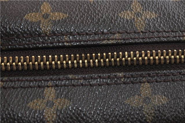 Auth Louis Vuitton Monogram Trocadero 30 Shoulder Cross Body Bag M51272 LV 1635D