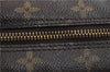 Auth Louis Vuitton Monogram Trocadero 30 Shoulder Cross Body Bag M51272 LV 1635D