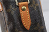Auth Louis Vuitton Monogram Trocadero 30 Shoulder Cross Body Bag M51272 LV 1635D