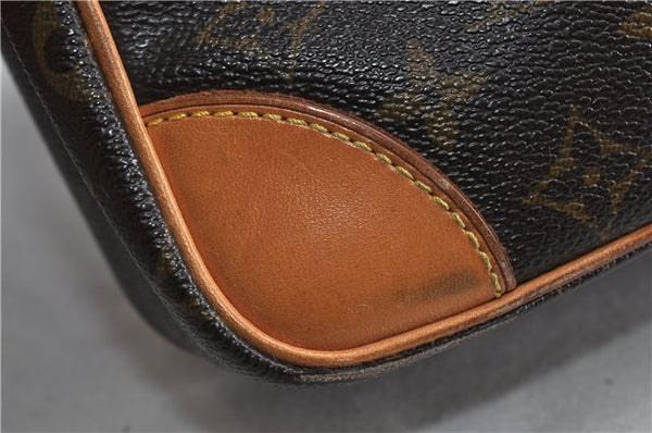 Auth Louis Vuitton Monogram Trocadero 30 Shoulder Cross Body Bag M51272 LV 1635D