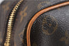 Auth Louis Vuitton Monogram Trocadero 30 Shoulder Cross Body Bag M51272 LV 1635D