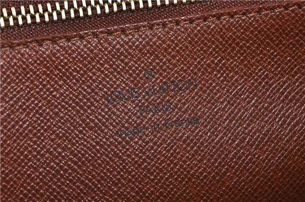 Auth Louis Vuitton Monogram Trocadero 30 Shoulder Cross Body Bag M51272 LV 1635D