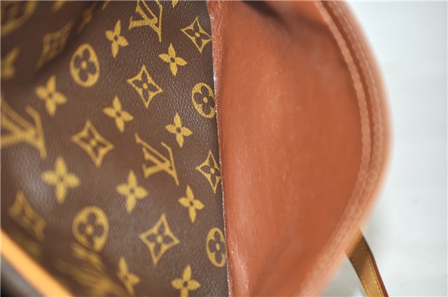 Auth Louis Vuitton Monogram Trocadero 30 Shoulder Cross Body Bag M51272 LV 1635D
