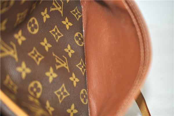 Auth Louis Vuitton Monogram Trocadero 30 Shoulder Cross Body Bag M51272 LV 1635D