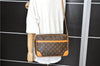 Auth Louis Vuitton Monogram Trocadero 30 Shoulder Cross Body Bag M51272 LV 1635D