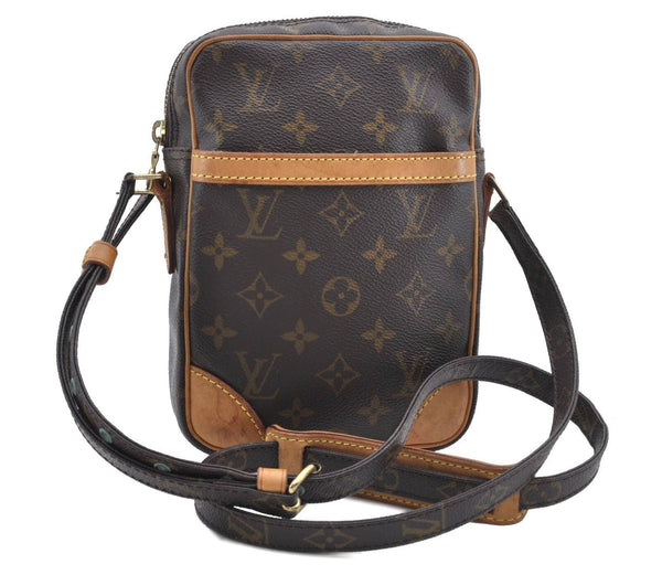 Authentic LOUIS VUITTON Monogram Danube Shoulder Cross Body Bag M45266 LV 1636C