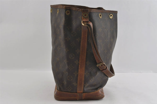 Authentic Louis Vuitton Monogram Noe Shoulder Drawstring Bag M42224 LV 1636I