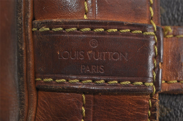 Authentic Louis Vuitton Monogram Noe Shoulder Drawstring Bag M42224 LV 1636I