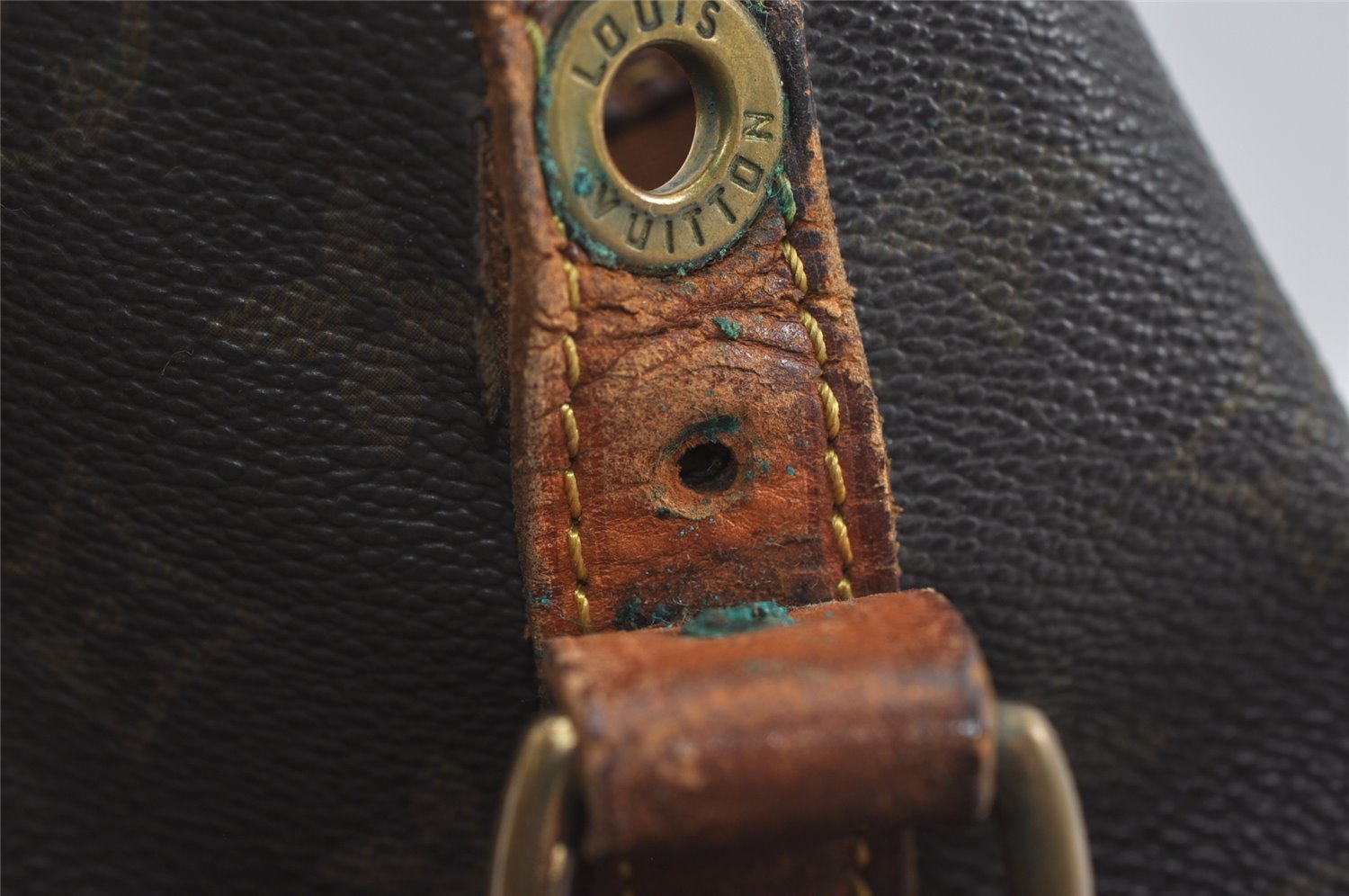 Authentic Louis Vuitton Monogram Noe Shoulder Drawstring Bag M42224 LV 1636I