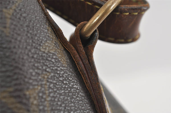 Authentic Louis Vuitton Monogram Noe Shoulder Drawstring Bag M42224 LV 1636I