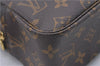 Auth Louis Vuitton Monogram Trousse Toilette 28 Clutch Hand Bag M47522 LV 1637D