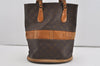 Authentic Louis Vuitton Monogram Bucket GM Shoulder Bag T42236 USA Model 1637I