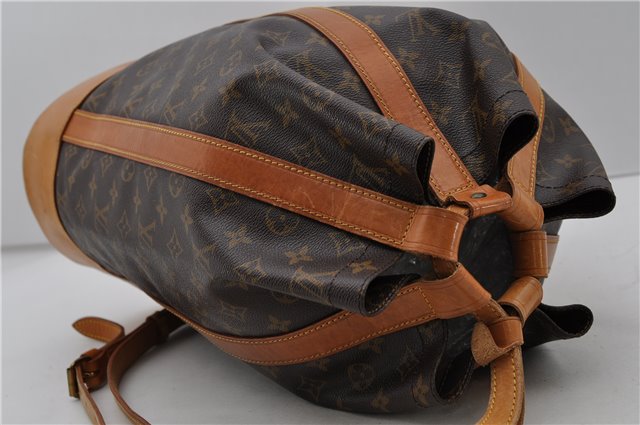 Authentic Louis Vuitton Monogram Randonnee GM Shoulder Bag M42244 LV 1638D