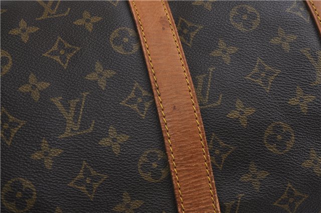 Authentic Louis Vuitton Monogram Keepall Bandouliere 45 M41418 Boston Bag 1641F