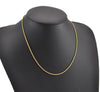 Authentic Christian Dior Gold Tone Chain Necklace CD 1641G