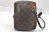Authentic Louis Vuitton Monogram Danube Shoulder Cross Bag Old Model LV 1641I