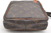 Authentic Louis Vuitton Monogram Danube Shoulder Cross Bag Old Model LV 1641I