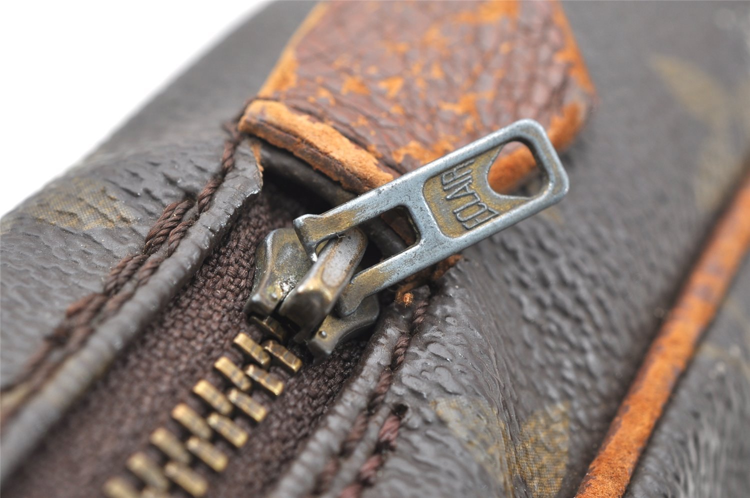 Authentic Louis Vuitton Monogram Danube Shoulder Cross Bag Old Model LV 1641I