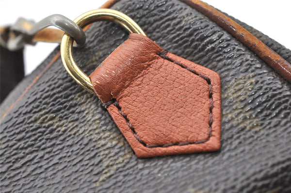 Authentic Louis Vuitton Monogram Danube Shoulder Cross Bag Old Model LV 1641I