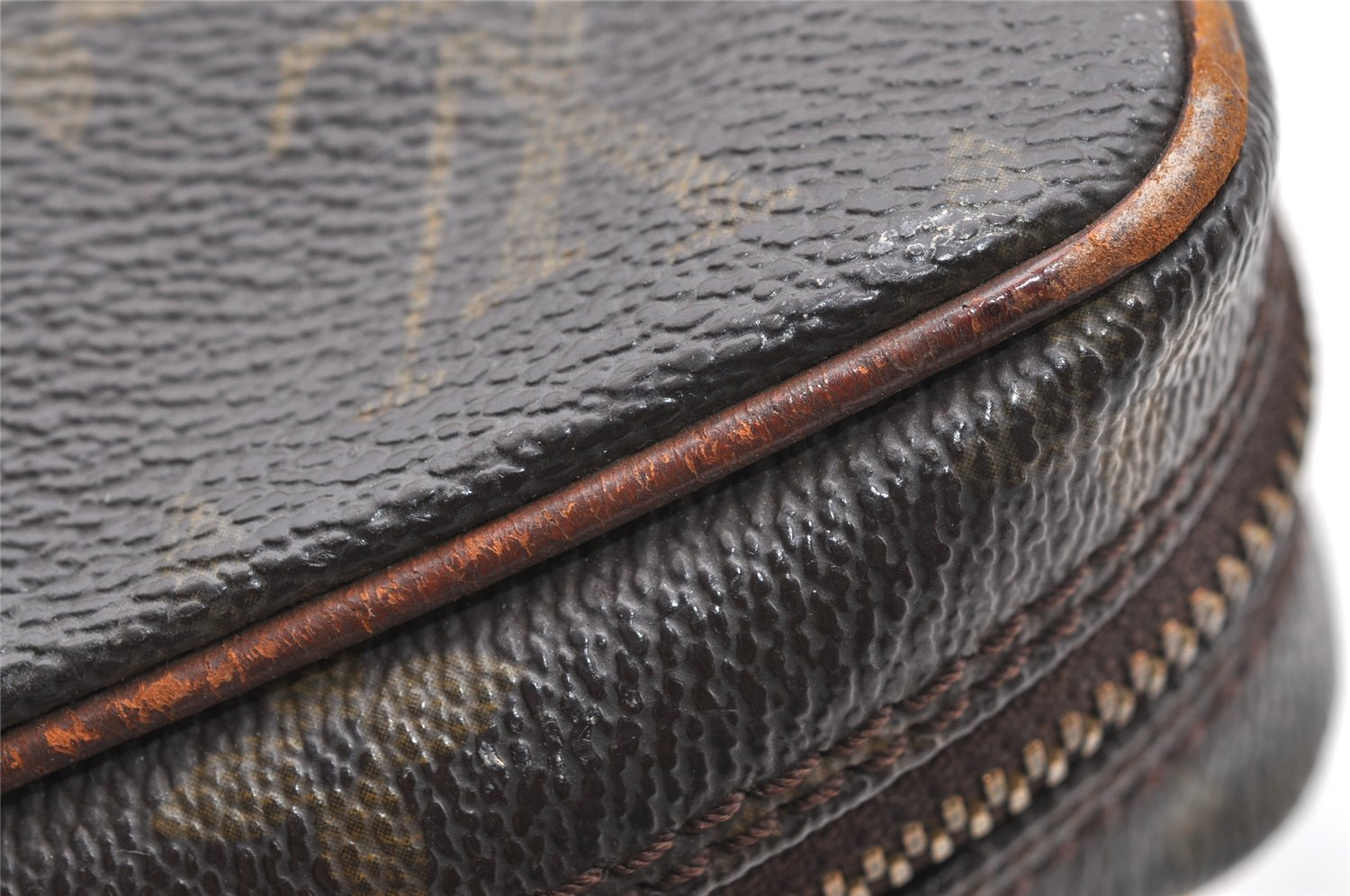 Authentic Louis Vuitton Monogram Danube Shoulder Cross Bag Old Model LV 1641I