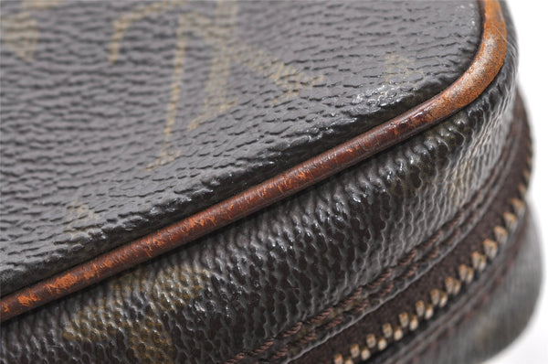 Authentic Louis Vuitton Monogram Danube Shoulder Cross Bag Old Model LV 1641I