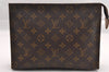 Authentic Louis Vuitton Monogram Poche Toilette 26 Pouch Old Model Junk 1642I