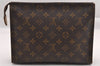 Authentic Louis Vuitton Monogram Poche Toilette 26 Pouch Old Model Junk 1642I