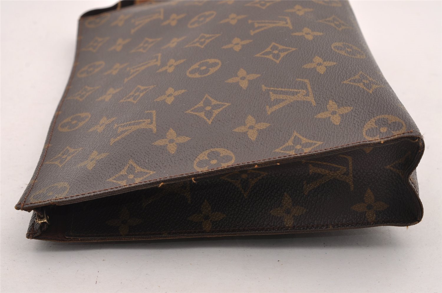 Authentic Louis Vuitton Monogram Poche Toilette 26 Pouch Old Model Junk 1642I
