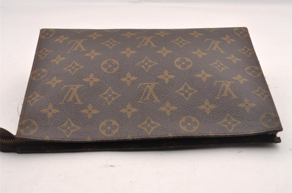 Authentic Louis Vuitton Monogram Poche Toilette 26 Pouch Old Model Junk 1642I