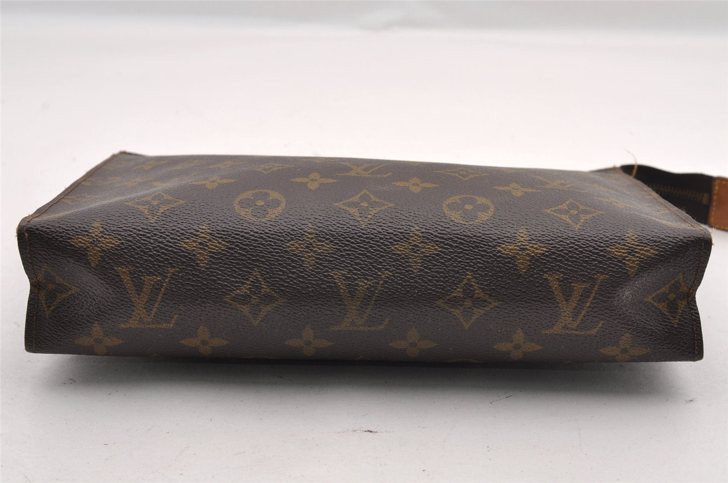 Authentic Louis Vuitton Monogram Poche Toilette 26 Pouch Old Model Junk 1642I