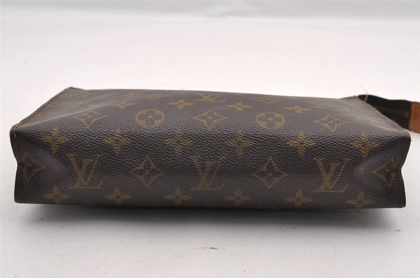 Authentic Louis Vuitton Monogram Poche Toilette 26 Pouch Old Model Junk 1642I