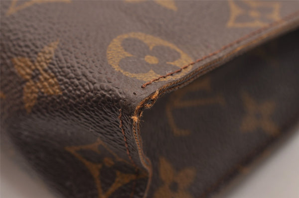 Authentic Louis Vuitton Monogram Poche Toilette 26 Pouch Old Model Junk 1642I