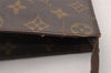 Authentic Louis Vuitton Monogram Poche Toilette 26 Pouch Old Model Junk 1642I